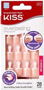 Kiss Products Everlasting French Petite Nail Kit, Clear Pink, 0.07Pound