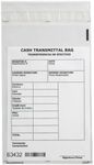 USPACKSMART Clear Plastic Cash Transmittal Bags 6"x 9" 500-pack | Secure Bank Deposit Envelopes for Cash, Coins, Credit Cards, Checks, and More | Numbered, Self-Sealing, and Permanent Adhesive