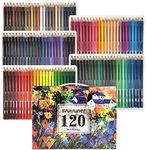 120 Count Coloured Pencils for Adul