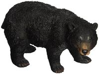 Design Toscano Black Bear Statue Walking, Multicolored