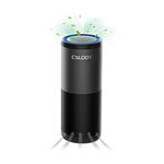 CALODY Portable HEPA Air Purifier, UV Light Sterilizer for Allergies and Pets Hair, Smoke, Dust and Odor Eliminator, Air Cleaner for Car Office Bedroom