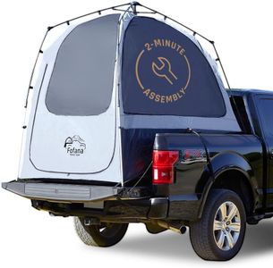 Truck Bed Tent Quick & Easy Automatic Setup - Pickup Truck Tent for Mid & Full Size| Camper Shell - Pickup Truck Bed Accessories - Truck Camping - Pickup Tent - Fofana