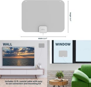 Mohu Leaf Indoor TV Antenna – HDTV, Compact, Easy Install