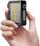 Fanttik X10 Ace Mini Tiny Bicycle Pump with Gauge, 120PSI Electric Bike Pump with Presta and Schrader Valve, Auto Stop, Fast Inflation for Road Bike, MTB, Bicycle Motocross, E-Bike