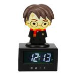 Paladone Harry Potter Digital Alarm Clock, Press Harry Potter for a Glowing Lamp or Night Light, Room Decor and Officially Licensed Merchandise