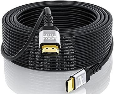 Soonsoonic 4K HDMI Cable 10M (30 Ft) | 18Gbps Ultra High Speed HDMI 2.0 Cable & 4K@60Hz HDR 3D ARC HDCP2.2 Ethernet HDMI Cord | for UHD TV Monitor Laptop Xbox PS4/PS5 ect