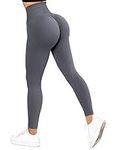 RXRXCOCO Seamless Butt Lifting Workout Leggings for Women High Waist Yoga Pants Gym Leggings