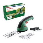 Bosch Garden Shears EasyShear (Integrated 3.6V, Battery Runtime: 40 Min, Blade Length: 12cm (Shrub) / 8cm (Grass), in Carton Packaging) Green 20 X 20 X 20 Centimetres