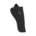 Allen Cortez Nylon Belt Holster with Sight Guard, Right-Hand, Black, 03-5-6.5" BBL Double-Action Revolver