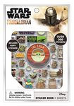 Star Wars the Mandalorian the Child Baby Yoda Grogu Sticker Book, 4 Sheets, Over 300 Stickers, Includes Puffy Stickers