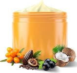 OUKEYA Brazilian Firming Body Cream, Butt Cream Visibly Tightening Body Lotion for Smooth, Sculpted Hip Contours, Lightweight Texture