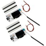 DIYmall Lora32 V3 Kit ESP32 S3 WiFi+BT Development Board 0.96inch OLED Display SX1262 CP2102 with 915MHZ Antenna Transceiver for Arduino ESP8266 NodeMCU IOT (Pack of 2)