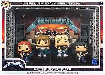 Metallica Master Of Puppets Tour 1986 Moment Deluxe Funko POP! Vinyl 4 Pack