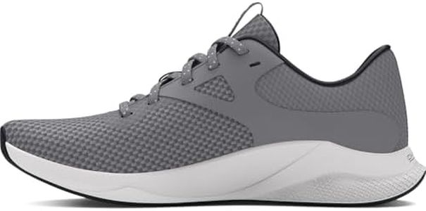 Under Armour Damen Charged Aurora 2 Crosstrainer, (105) Titan Gray/Black/Metallic Coyote, 37.5 EU