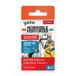 Yoto Horrible Histories Collection: Volume 1 – Kids 5 Audiobook Cards for Use with Yoto Player & Mini All-in-1 Audio Player, Screen-Free Listening with Fun Educational Stories, Ages 7+