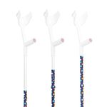 myCover - 1 Piece - Trendy Cover for Crutches and Canes, fits All Crutches and Walking Sticks, Elastic Fabric, Washable (Dots)