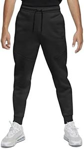 Nike M NSW TCH FLC JGGR, Pantaloni Sportivi Uomo, black/(black), M