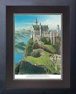 Legends Never Die Legends Never Die "Infamous 18 Golf Holes" Double Matted Official Lithograph Print, Framed 11 x 14", No. 16 St. Ludwigs Royal Bavarian Golf & Hunt Club 13048U, No. 16 St. Ludwigs Royal Bavarian Golf & Hunt Club, 11 x 14 Inch