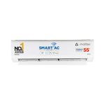 Panasonic EU 7 in 1 Convertible 1.5 Ton 5 Star Inverter Split Smart AC (100% Copper Condenser, CS/CU-EU18BKY5XFM), 55°Tested, PM0.1 Filter, Ag Clean, 4Way Swing, High CFM & Eco tough Outdoor