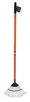 Green Jem Carbon Steel with 16 Tyne Lawn Rake - Orange