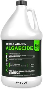 Copper Pool Algaecide for Swimming Pools - 64 oz - 90 Day Algaecide for Inground & Above Ground Pools, Helps Prevent & Remove Green, Mustard, Blue, Black Algae - AquaDoc