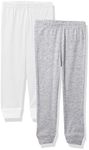 Marky G Apparel Toddler Rib Pajama Pant (202Z) White