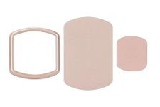 SCOSCHE MPKRGI MagicMount Pro Trim Rings and Replacement Plates for Mount Holders, Rose Gold