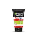 Garnier Men Acno Fight Anti Pimple Face Wash, Anti Pimple Face Wash with Salicylic Acid and Herba Repair, Suitable for all Skin Types, 100g