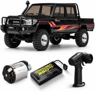 UDIRC UCX1801PRO 1/18 Scale Brushless Trail Truck, 4WD Off-Road rc Crawler