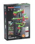 fischertechnik 536620 Building Kit (140 Piece) Dynamic S Sound-for Children from 7 Years-3 Models-Simple, Action Marble Run with Two Circuits, Clear, Small