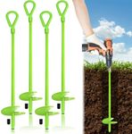 18" Earth Ground Anchor,4 Pack Heav