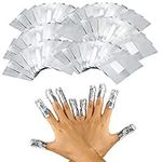 100pcs Nail Foil Gel Wraps Polish Remover Art Soak off Acrylic Removal - No Acetone