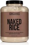 Naked Rice - Organic Brown Rice Protein Powder - Vegan Protein Powder - 5Lb Bulk, GMO Free, Gluten Free & Soy Free. Plant-Based Protein, No Artificial Ingredients - 76 Servings