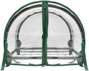 Zenport SH3270-12.5 1-Foot High Balcony Protected Patio, Mini Clear Greenhouse