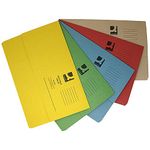 Q-Connect Document Wallets Foolscap Assorted (Pack of 50) KF01490