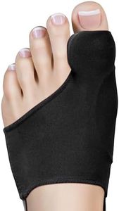 Habioer Bunion Corrector for Women and Men, Breathable Big Toe Straightener, Bunion Relief Splint & Pad, Comfortable for Day/Night Use, Fit for R/L, Washable