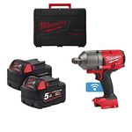 Milwaukee M18ONEFHIWF34-0 18v 3/4in One-Key Fuel High Torque Impact Wrench 5Ah