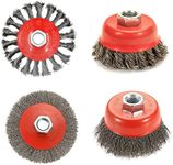 AUPREX 4 PCS 3&4 Inch Carbon Steel 