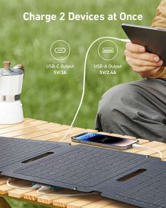 Anker SOLIX 400W Solar Panel – Portable Foldable Solar Charger