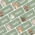 Teddylabels - 120 Personalized Name