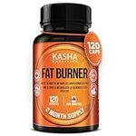 New! Kasha Nutrition Thermogenic Fat Burner for Women and Men - Designed to Help Metabolize Carbohydrates & Fats | Appetite Suppressant - Could Help to Increase Satiety | Weight Loss Pills for Men & Women | Garcinia Cambogia, Green Tea Extract, Green C...