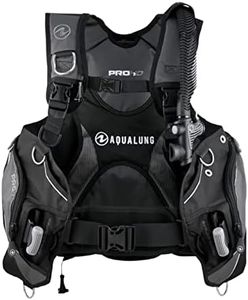 Aqua Lung Pro HD Mens BCD Black/Grey, Medium-Large