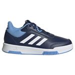 adidas Tensaur Sport Training Lace Shoes Running, Dark Blue/Cloud White/Blue Burst, 11 UK Child