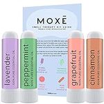 MOXĒ Smell Training Kit, Made in USA, Scent Diversification, 4 Essential Oil Fragrances, Olfactory Regeneration, Smell Expansion, Natural Therapy for Smell Loss, Includes Guidebook & Log (Phase 2)