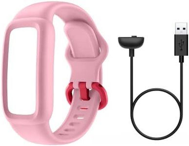 BIGGERFIVE Charging Cable and Adjustable Replacement Strap, Compatible Vigor 2 Children's Fitness Bracelet, Accessories for Fitness Tracker Smartwatch