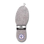 Moneysworth and Best Polar Men's Warmth Down to -25c Felt Insole, 9