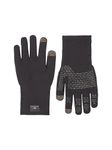 SEALSKINZ Unisex Waterproof All Weather Ultra Grip Knitted Glove - Black, Medium