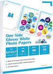 ChiButtons One Side Glossy Photo Papers A4 (135g) 100 sheets (Specially for button maker use)