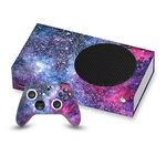 Head Case Designs Officially Licensed Anis Illustration Galaxy Art Mix Matte Vinyl Sticker Gaming Skin Decal Cover Compatible With Xbox Series S Console and Controller Bundle