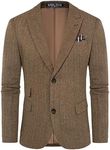 Men's Herringbone Tweed Blazer 2 Bu